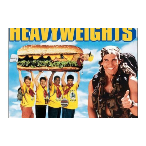 image of movie poster for Heavy Weights
