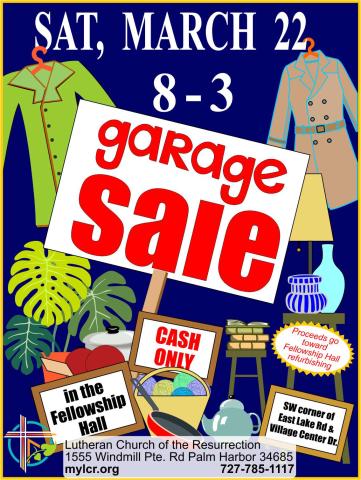 garage sale