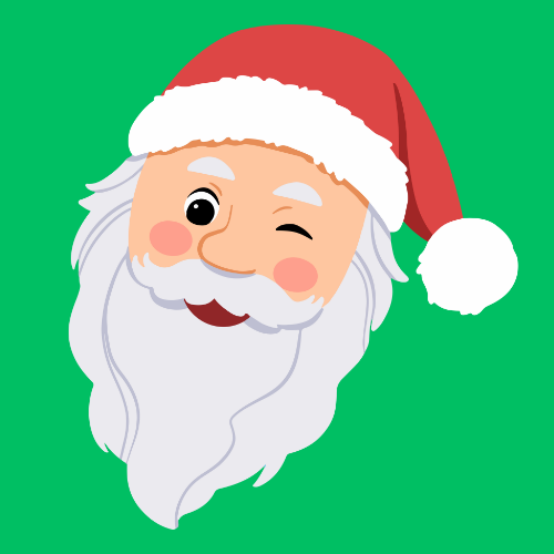 winking santa